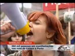 A geração rasca